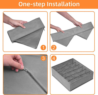 Underwear Organizer Bra Storage Box Panties Socks