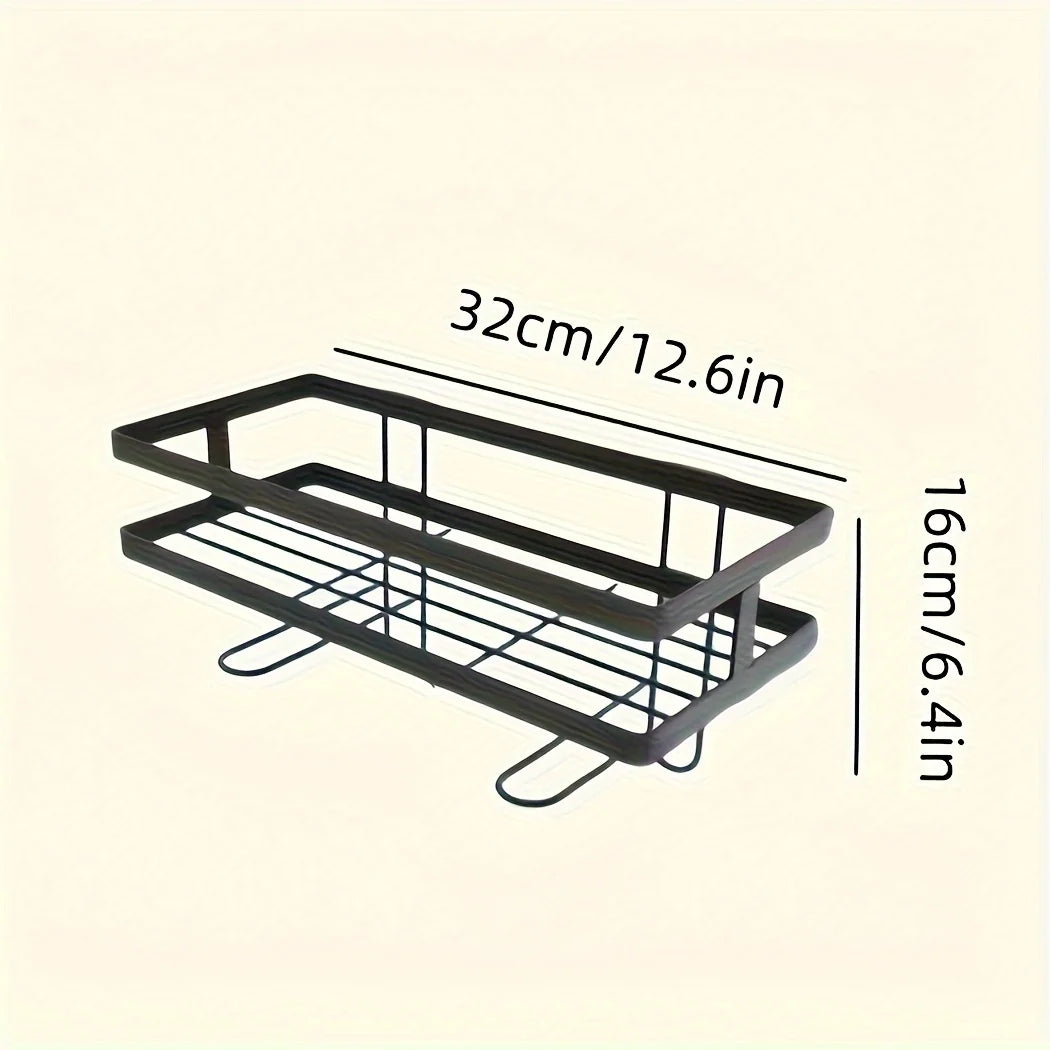 Non Perforated Toilet Storage Rack