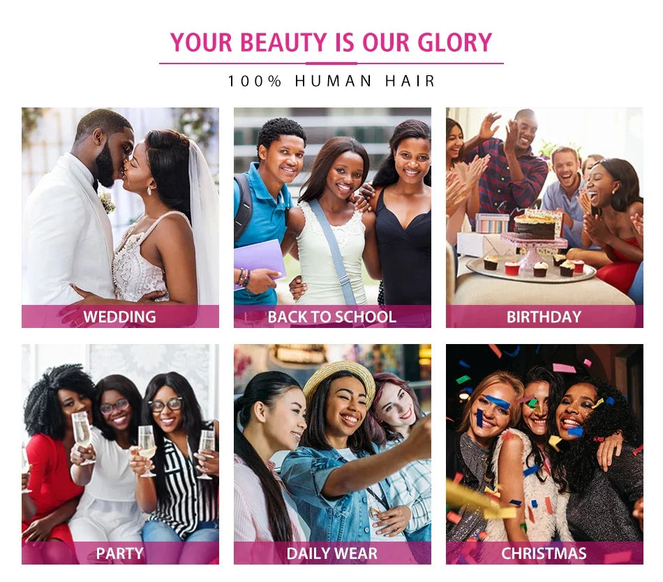 Luvin Loose Wave 13x6 HD Lace Frontal Wigs Loose Waves Wig Human Hair Brazilian Loose Deep Wave Curly Wigs Human Hair For Women