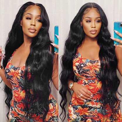 Ombre Color Body Wave Human Hair Bundles with closure 100% Unprocessed Virgin Hair 1b/4/27 Colored Bundles human Hair Extension