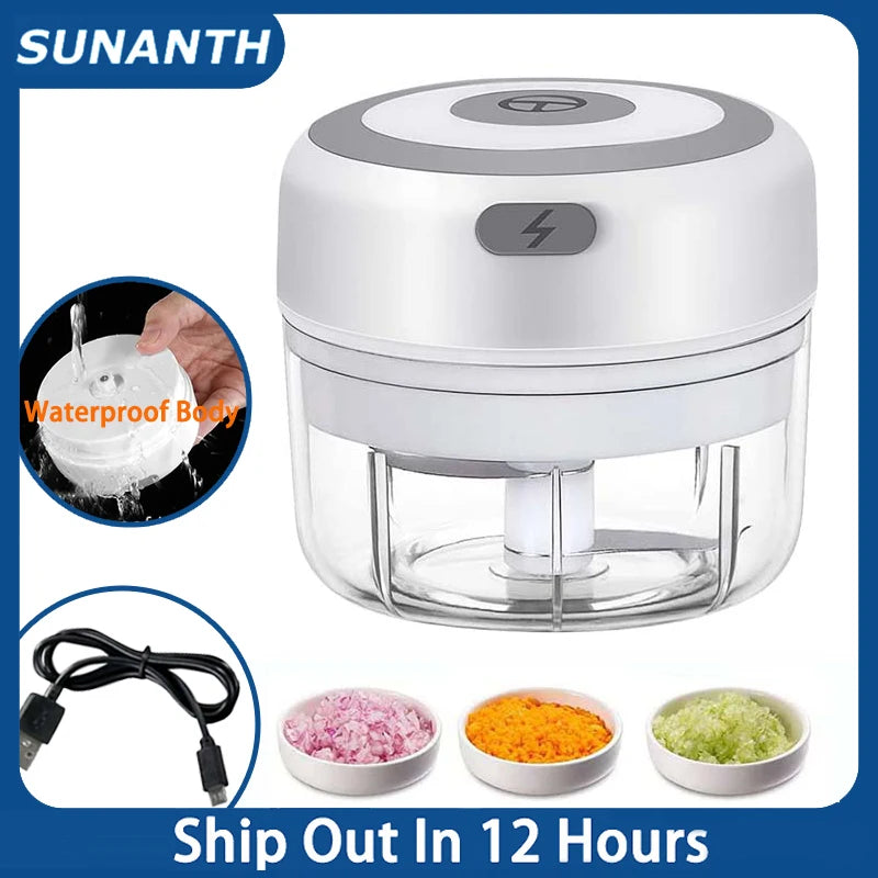 250ML/100ML Mini Electric Masher USB Charging