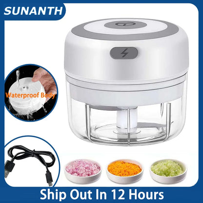 250ML/100ML Mini Electric Masher USB Charging