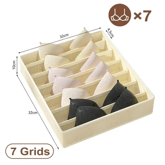 Underwear Organizer Bra Storage Box Panties Socks
