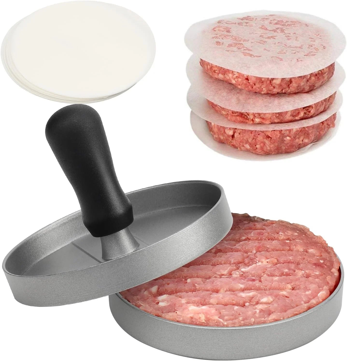 Burger Press Tool Patty Maker Aluminum