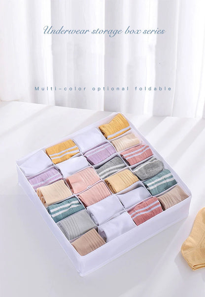 Underwear Organizer Socks Pants Bra Storage Box Cabinets Wardrobe Clothes Drawer Organizer Storage Organization For Bedroom
