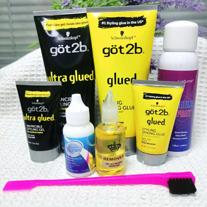 Got 2b glued 170g and 35g Hair Gel got2b Glued got2b glued wig