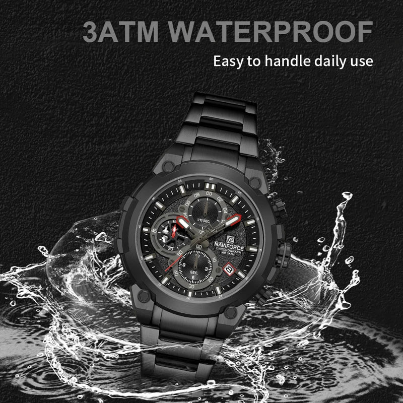 NAVIFORCE Waterproof Men's Watches