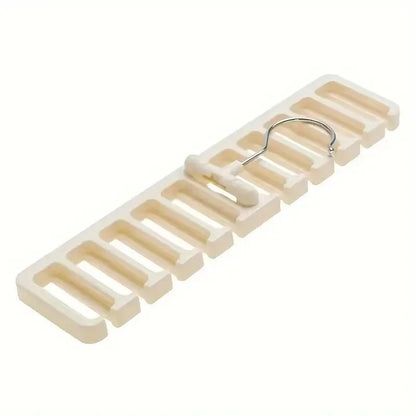 1PCS Tie Belt Hanger Wardrobe Belt Rotating Organizer Rack