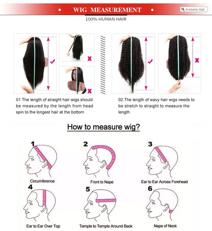 ARABELLA Hair 13x6 Wear and Go Chocolate Brown Glueless Wig Body Wave Lace Front Wigs With Drawstring Bleached Knots Pre-Plucked