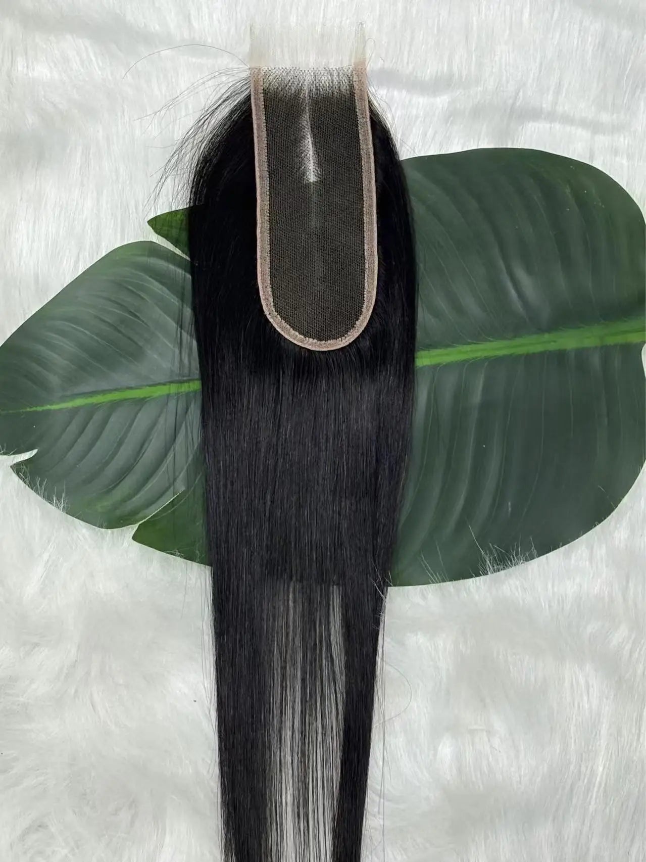 16A Vietnamese Double Drawn Bone Straight Bundles with Lace Closure Raw Hair Bundles Raw Hair