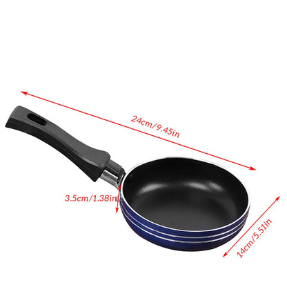 12cm/14cm/16cm Mini Frying Pan Non-Stick Steel