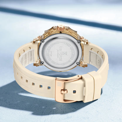 NAVIFORCE Women Luxury Brand Watch Casual Waterproof Quartz