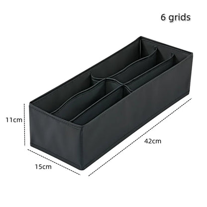 Organizer For Underwear Socks Bra Pants Scarf Tie Storage Box Jeans Clothing Organization Dividers For Drawers Clothes Organizer