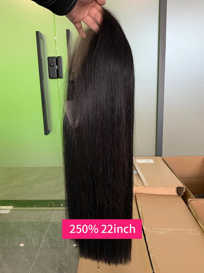 5x5 13x4 13x6 250 Density Bob Human Hair Wig 100% Raw Vietnamese Double Drawn Human Hair Lace Frontal Wig 16 18 20 22 24 26 inch