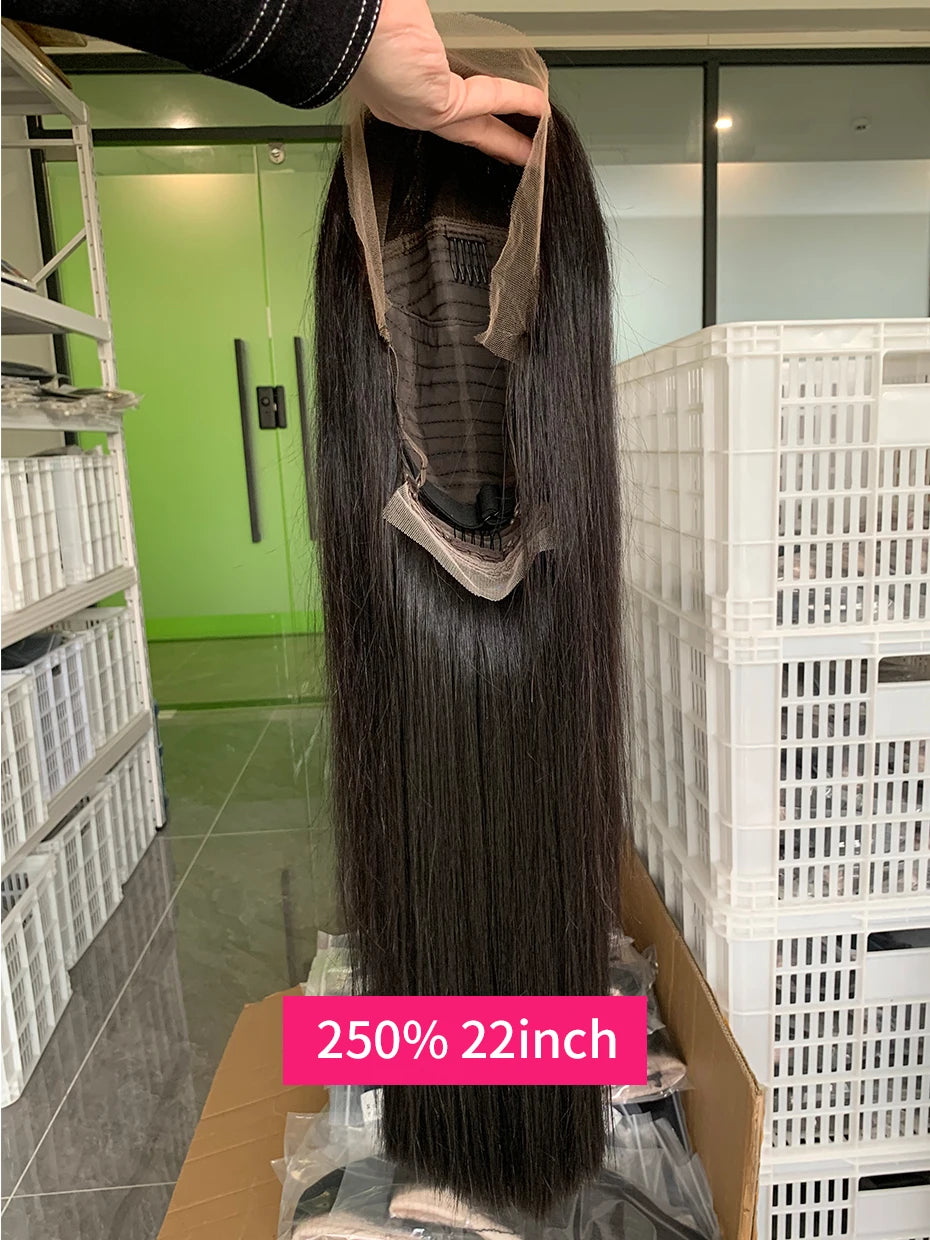 5x5 13x4 13x6 250 Density Bob Human Hair Wig 100% Raw Vietnamese Double Drawn Human Hair Lace Frontal Wig 16 18 20 22 24 26 inch