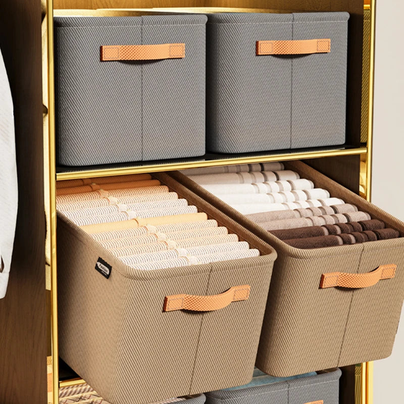 1/2/3PCS Collapsible Clothing Organizer Closet Clothes Pants Storage Organizer Closet Organizer Drawer Organizer Toy Storage