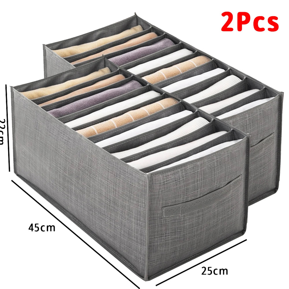 ﻿ Closets Clothes Organizer Foldable Clothing