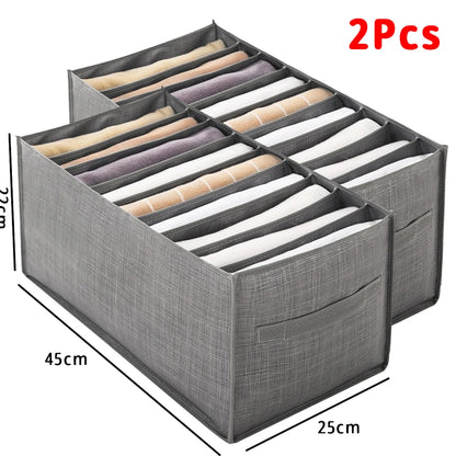 ﻿ Closets Clothes Organizer Foldable Clothing