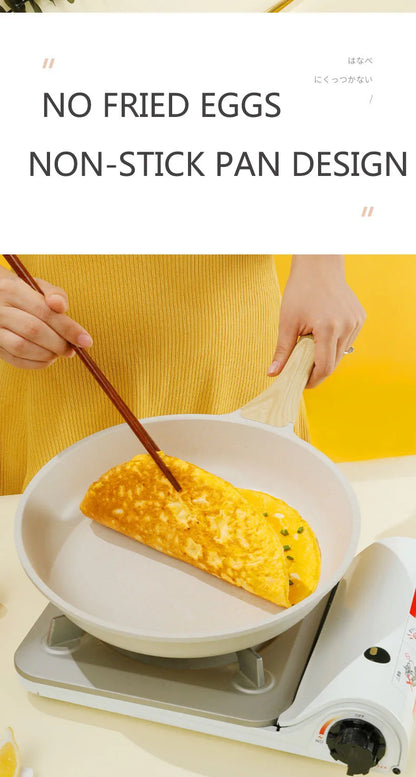 Durable Frying Pan Wok Non-stick Ceramic