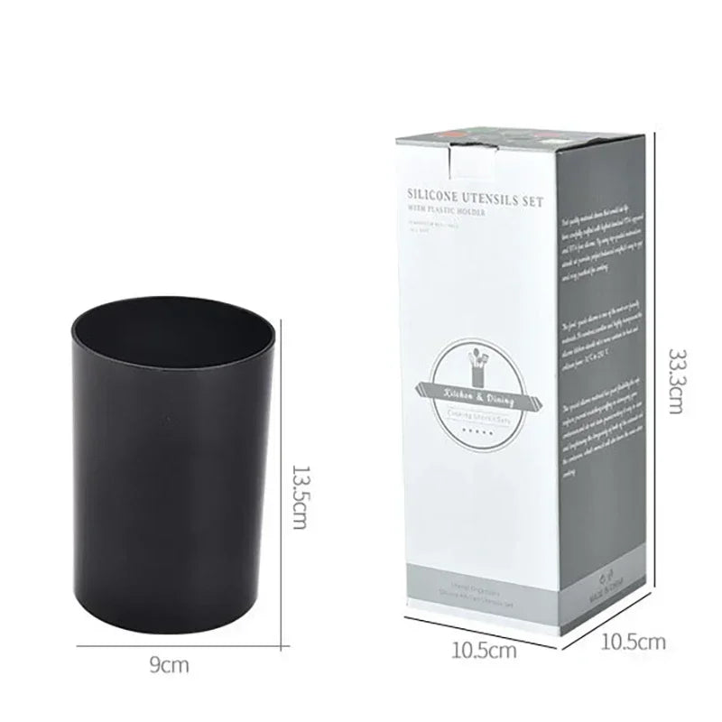 12PCS Silicone Kitchenware Non-Stick Cookware Utensils Set