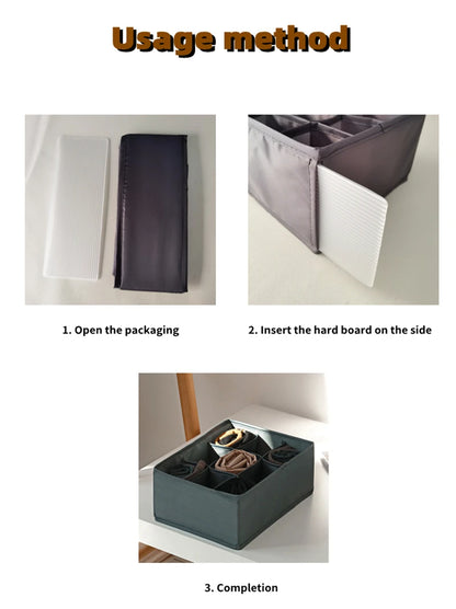 Underwear Organizer Socks Pants Bra Storage Box Cabinets Wardrobe Clothes Drawer Organizer Storage Organization For Bedroom