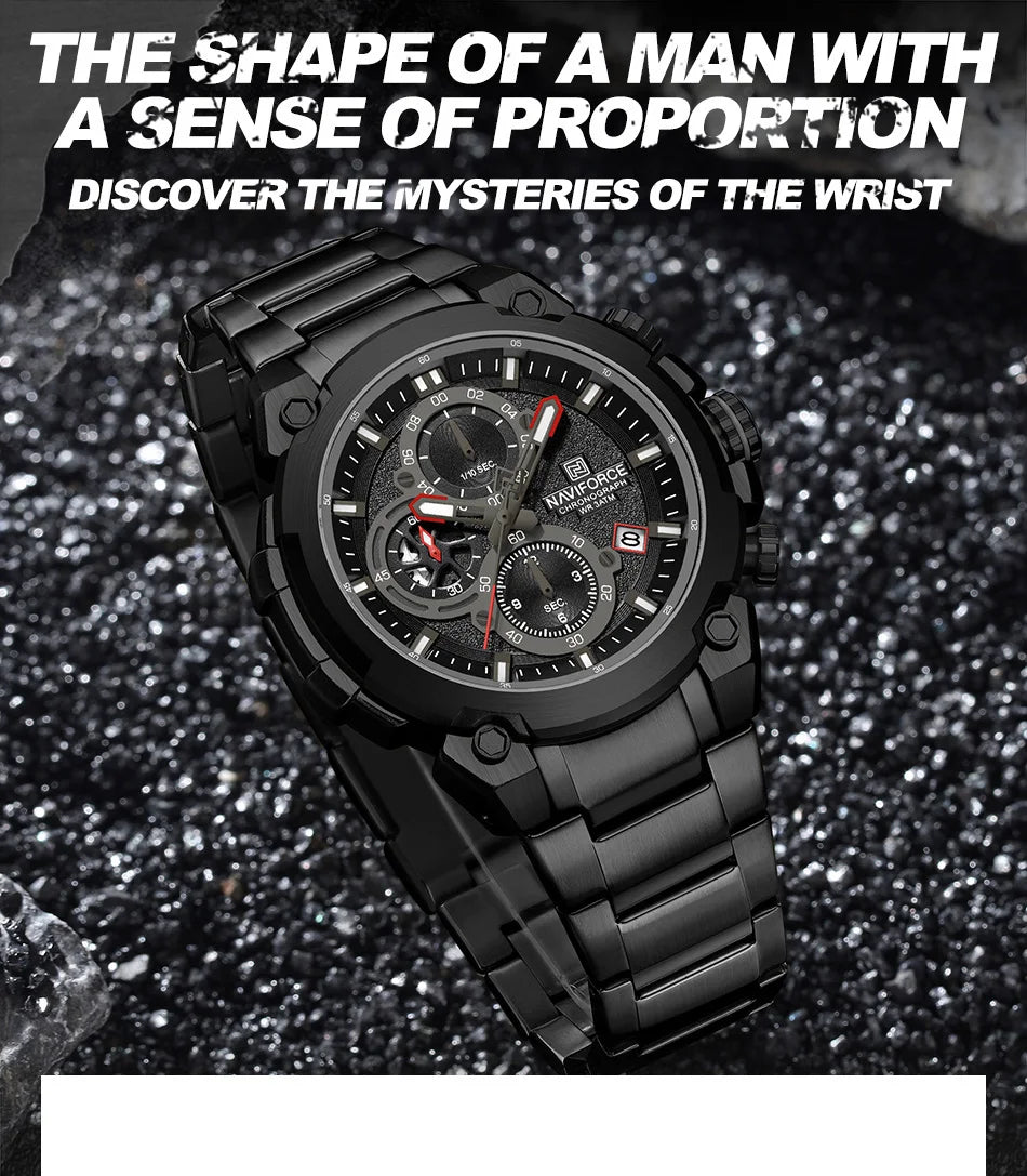 NAVIFORCE Waterproof Men's Watches