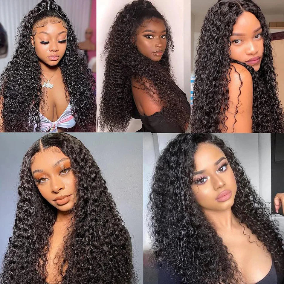 Loose Deep Wave 13x6 Lace Frontal Wig Human Hair Wigs Women Raw Indian 30 Inch Lace Front Wig 5x5 Lace Closure Wig