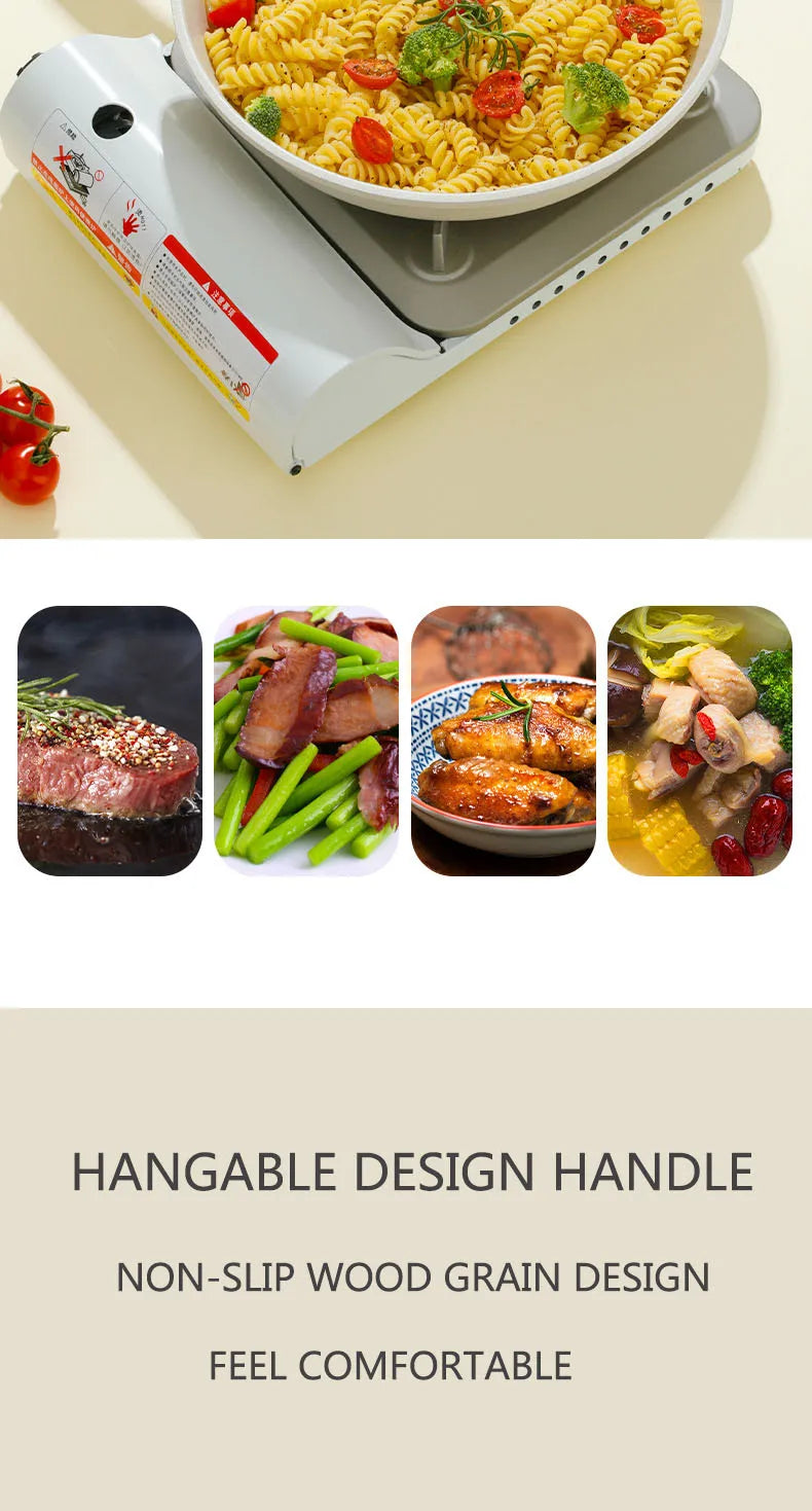 Durable Frying Pan Wok Non-stick Ceramic