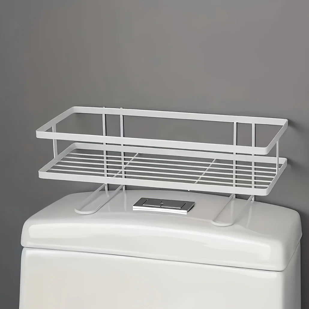 Non Perforated Toilet Storage Rack