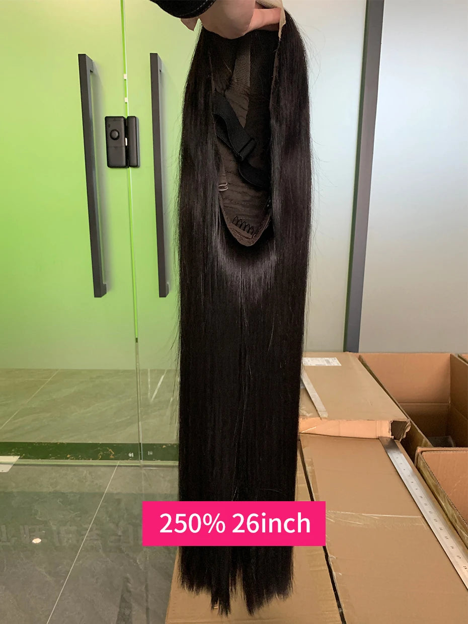 5x5 13x4 13x6 250 Density Bob Human Hair Wig 100% Raw Vietnamese Double Drawn Human Hair Lace Frontal Wig 16 18 20 22 24 26 inch