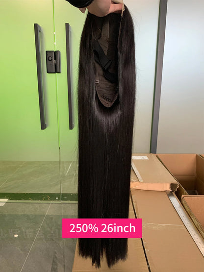 5x5 13x4 13x6 250 Density Bob Human Hair Wig 100% Raw Vietnamese Double Drawn Human Hair Lace Frontal Wig 16 18 20 22 24 26 inch