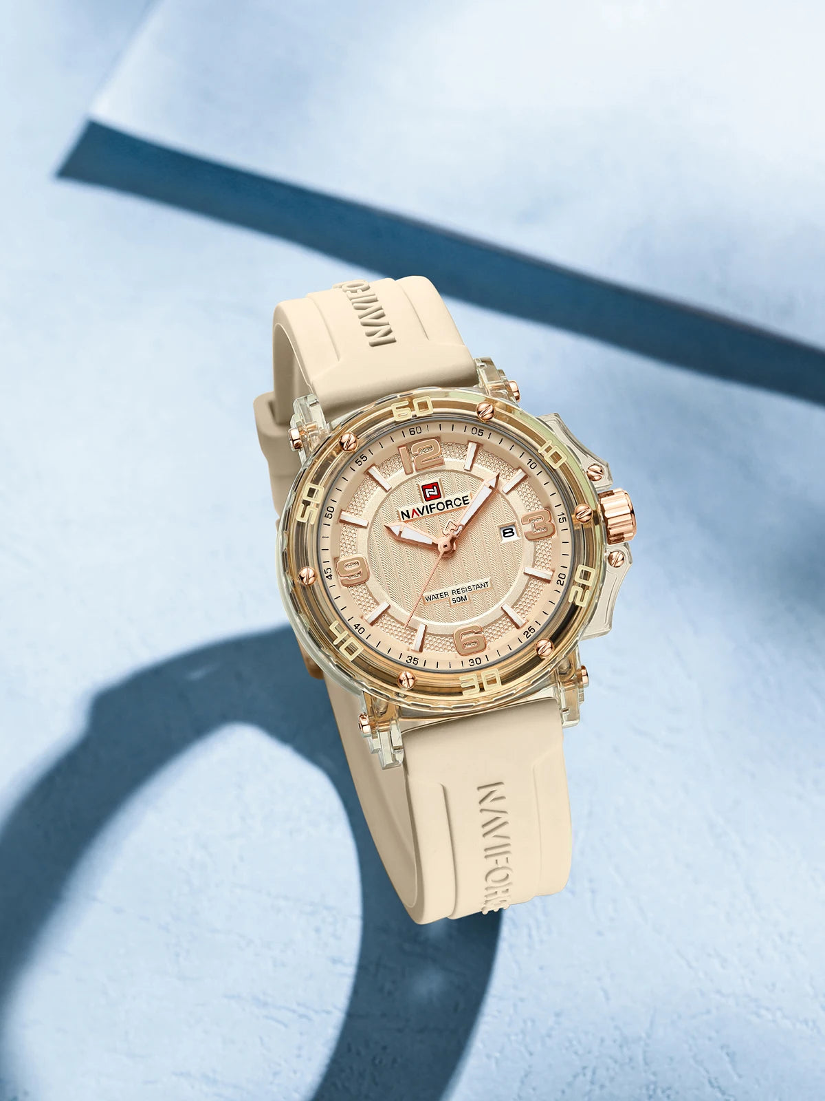 NAVIFORCE Women Luxury Brand Watch Casual Waterproof Quartz