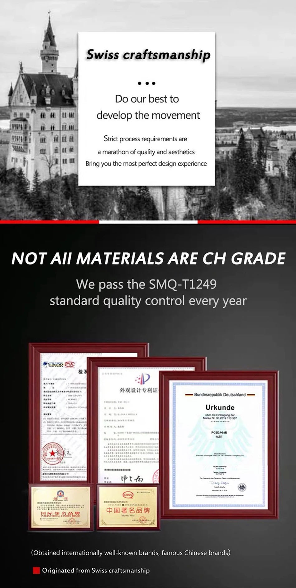 POEDAGAR Top Elegant Women Wristwatch Waterproof