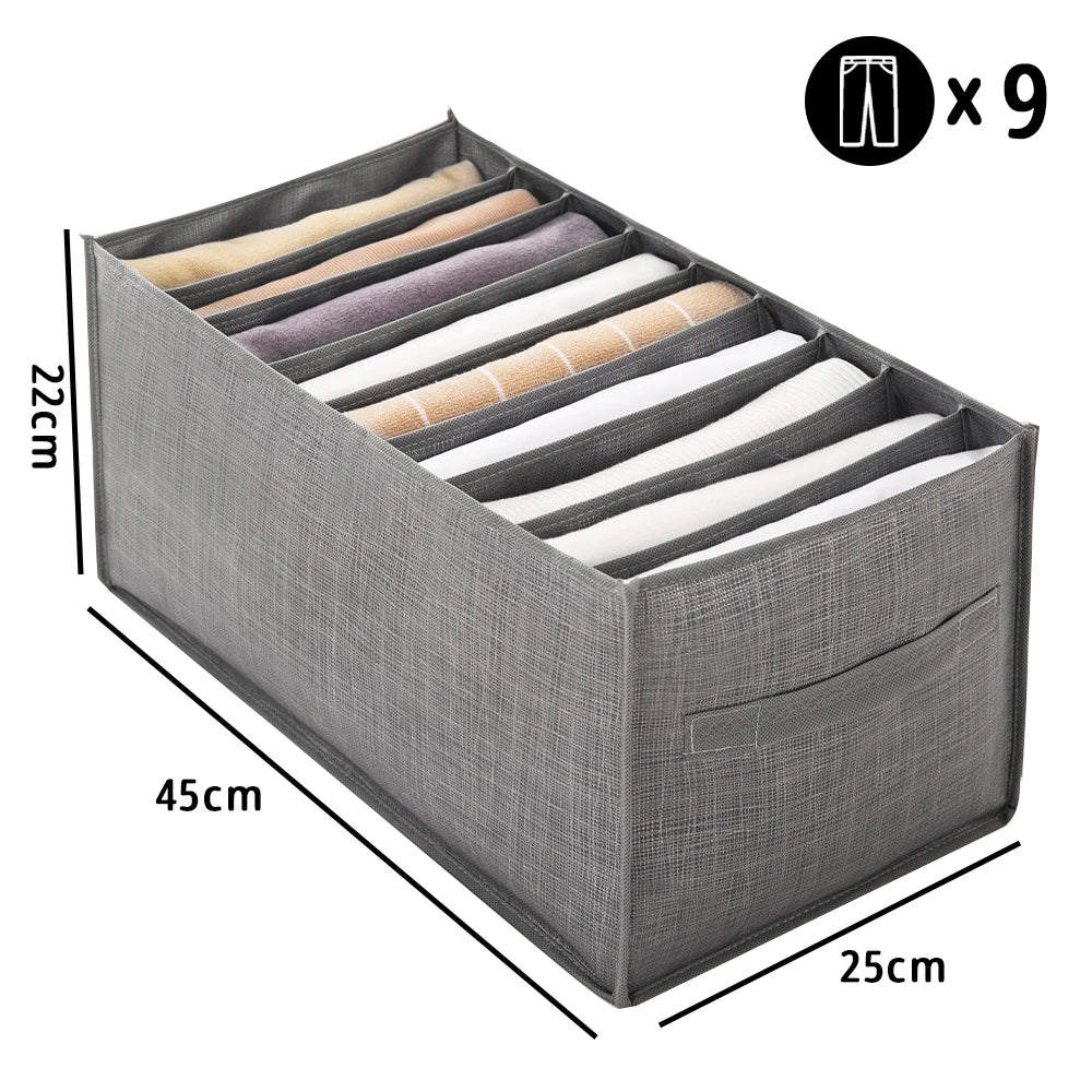 ﻿ Closets Clothes Organizer Foldable Clothing