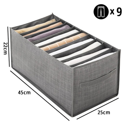 ﻿ Closets Clothes Organizer Foldable Clothing