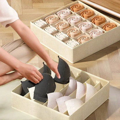 Underwear Organizer Bra Storage Box Panties Socks