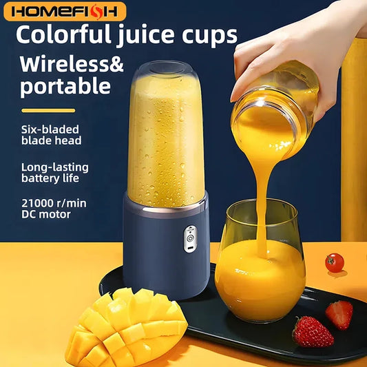 Portable Juicer Blender 400ml Electric