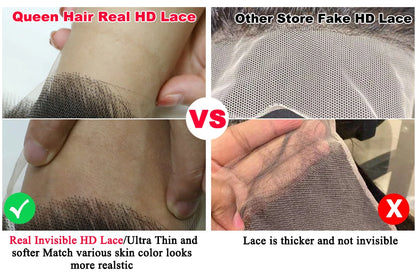 Real Invisible HD Lace Wigs Deep Curly Wave Natural Hairline Human Raw Hair Wigs Indian Pre plucked Lace Front Human Hair Wigs