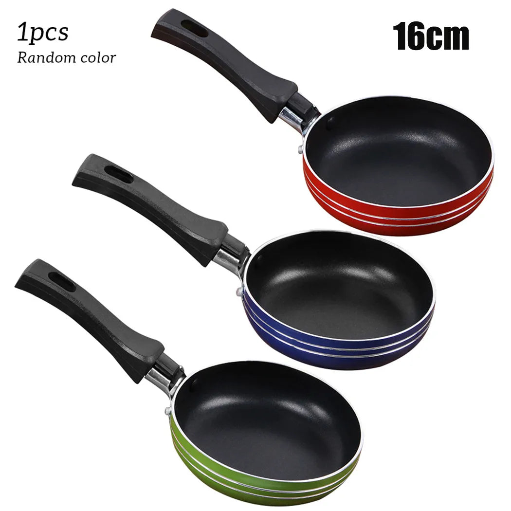 12cm/14cm/16cm Mini Frying Pan Non-Stick Steel