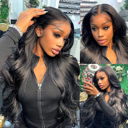 Ombre Color Body Wave Human Hair Bundles with closure 100% Unprocessed Virgin Hair 1b/4/27 Colored Bundles human Hair Extension