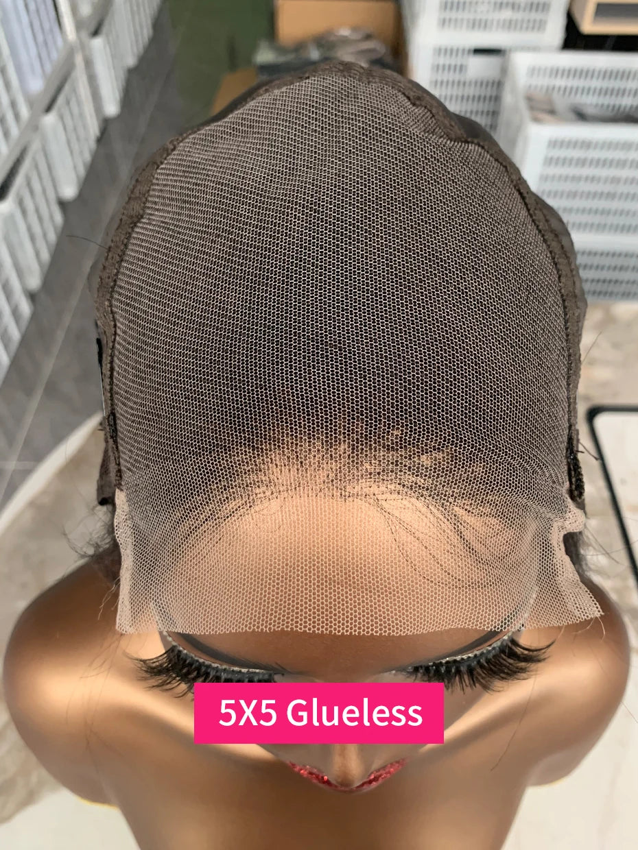 2x6 5x5 250 Density Raw 15A Bob Glueless Lace Wig Ready To Go Vietnamese Hair Original Super Double Drawn Closure Human Hair Wig