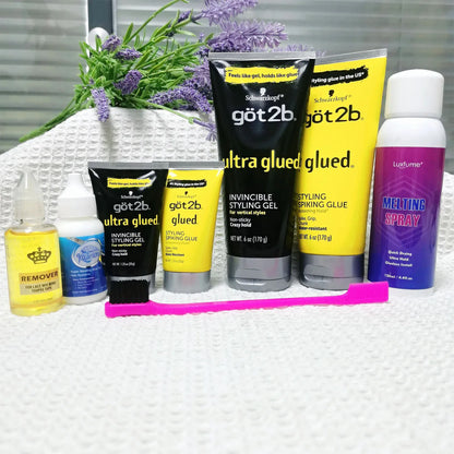 Got 2b glued 170g and 35g Hair Gel got2b Glued got2b glued wig