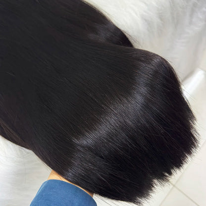 15A Raw Hair Bundles Double Drawn Vietnamese Bone Straight Human Hair Bundles Unprocessed Virgin Hair Extensions for Women