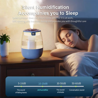 Air Humidifier Double Spray Port 1.3L Large Capacity Aroma Air Humidifier