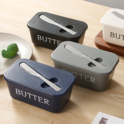 Butter Box with Butter Knife