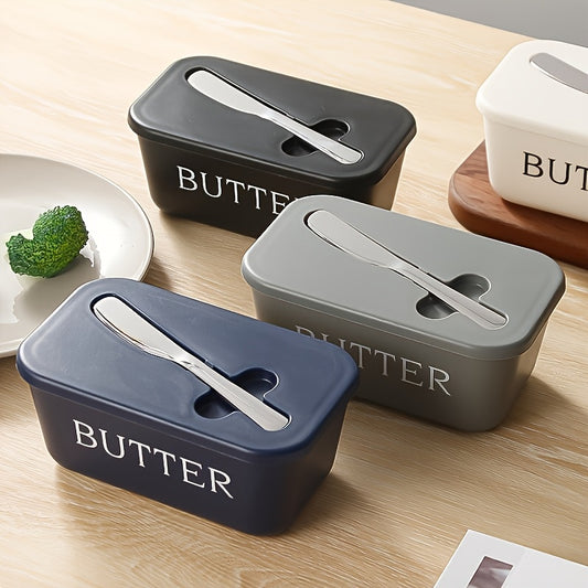 Butter Box with Butter Knife