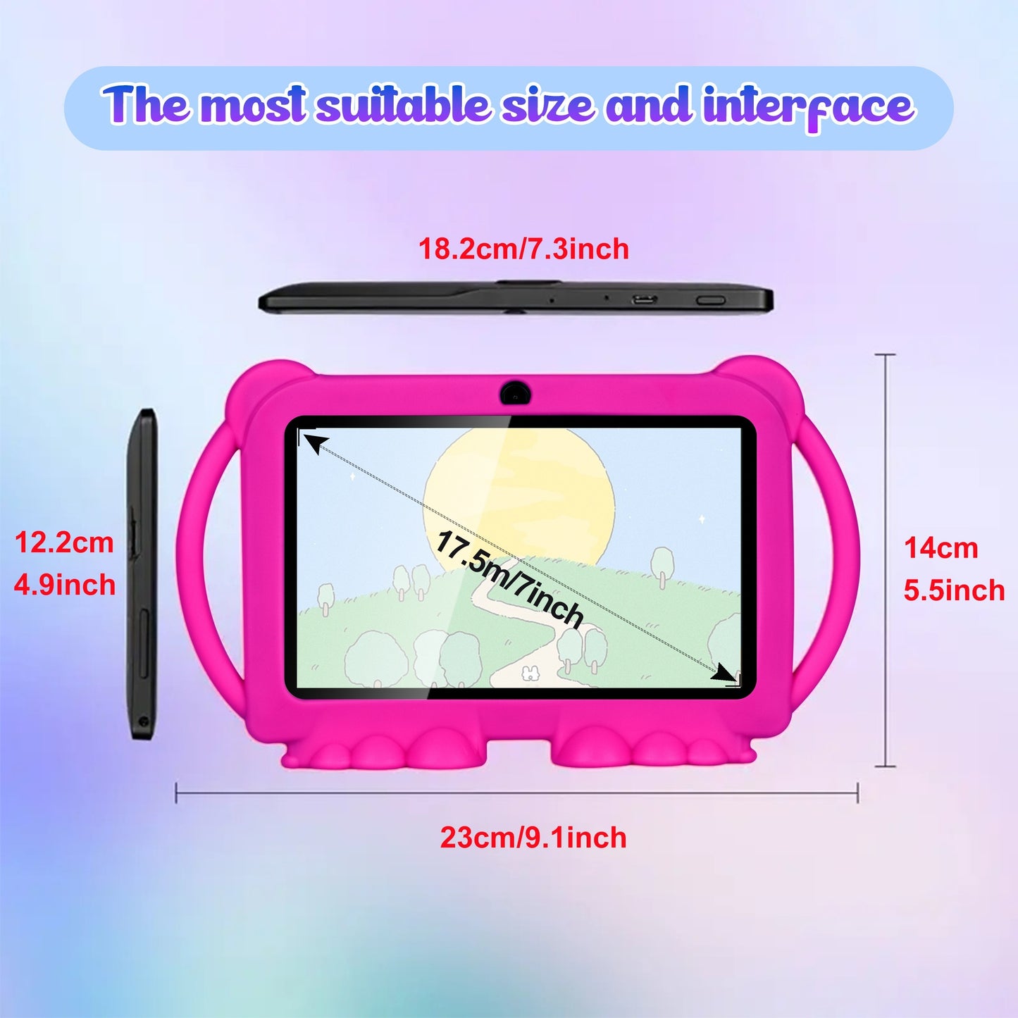 7 Inch Tablet, 32GB ROM 2GB RAM Android 11.0
