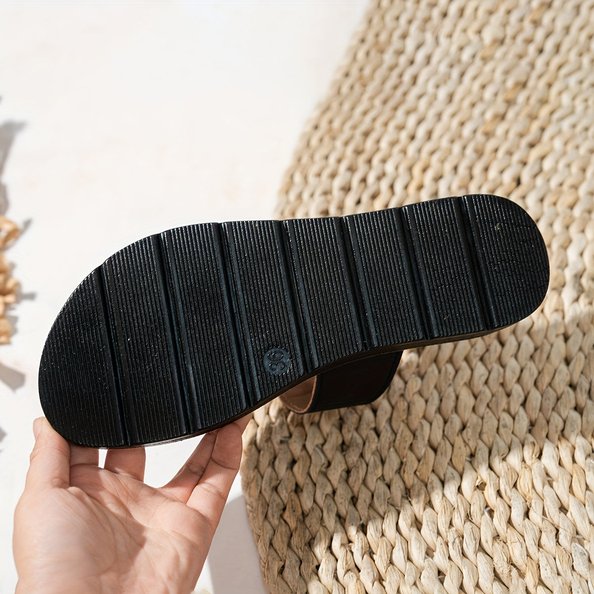 Synthetic Cover Sandals - Soft Breathable Summer Casual Shoes