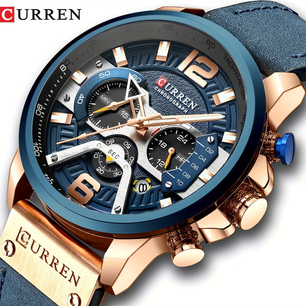 CURREN Women'S Luxury Quartz with Chronograph