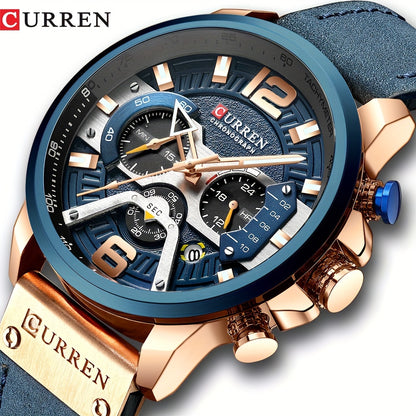CURREN Women'S Luxury Quartz with Chronograph